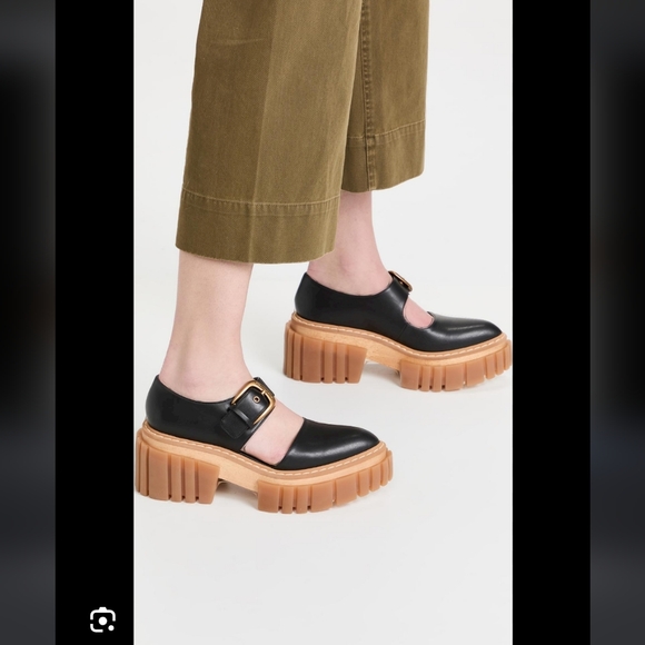 Stella McCartney Shoes - Stella McCartney Emilie Mat Black Mary Janes